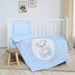 LORELLI 4 RÉSZES ÁGYNEMŰ GARNITÚRA - Little Bear Grey