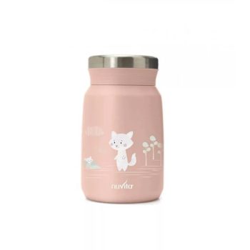 NUVITA ÉTELTÁROLÓ TERMOSZ 500ML - PINK 4472
