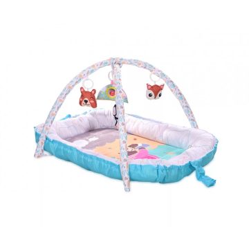 LORELLI TOYS JÁTSZÓSZŐNYEG - BABY NEST BLUE