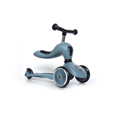 Scoot and Ride Highwaykick 2in1 kismotor/roller STEEL