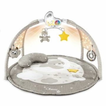   Chicco Enjoy Colors Playgym játszószőnyeg projektorral,játékhíddal-Neutral