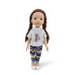 Moni Toys hajasbaba kutyával - 33 cm