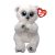 Ty Beanie Bellies plüss figura WUZZY, 15 cm - fehér maci