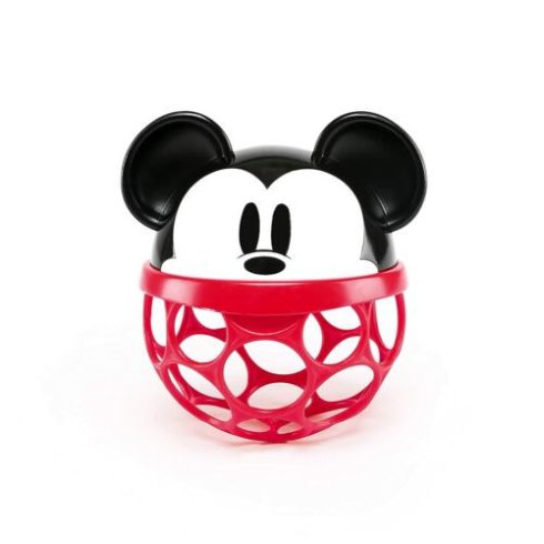 Bright Starts Játék - Oball Rattle - Disney Baby Mickey, 0hó+
