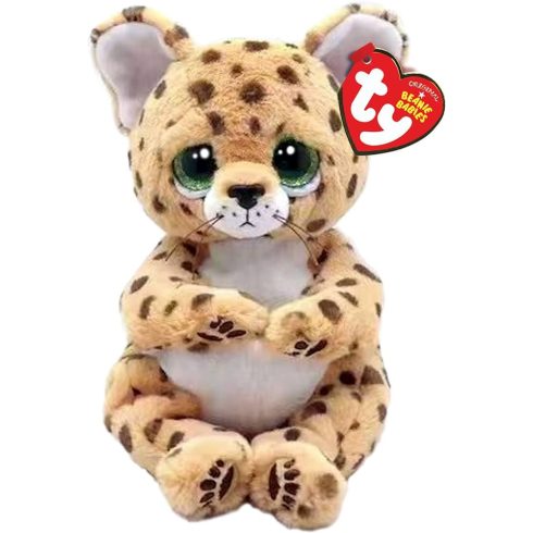 Ty Beanie Bellies plüss figura LLOYD, 15 cm - leopárd