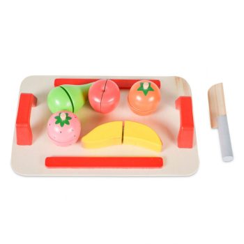 MONI TOYS Fajáték gyümölcsök 7 db-os szett