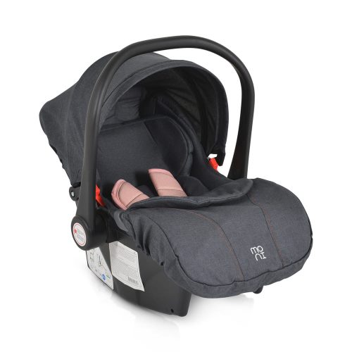 Multi autós hordozó i-size 40-87cm rózsaszín