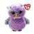 TY BOOS plüssfigura OWLIVIA - lila bagoly - 15cm