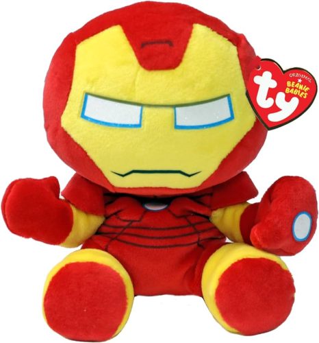 TY BEANIE BABIES SOFT MARVEL IRON MAN PLÜSS, 15 CM