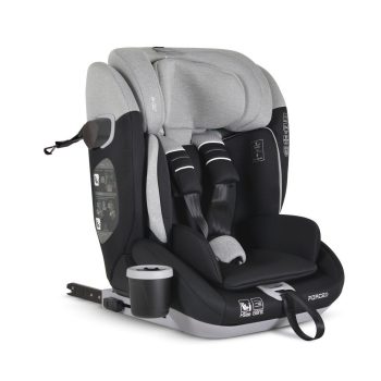   Cangaroo FORCE autósülés 76-150cm, ISOFIX, pohártartóval -Szürke