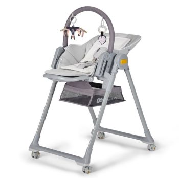 Kinderkraft etetőszék Lastree szürke