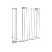 Lionelo ajtórács fém Truus 75-105 cm fekete-fa-natural