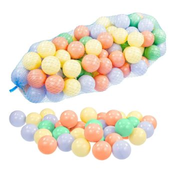 Mochtoys színes labda hálóban - 100 db