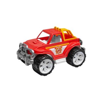 Műanyag tűzoltó terepjáró - 35 cm