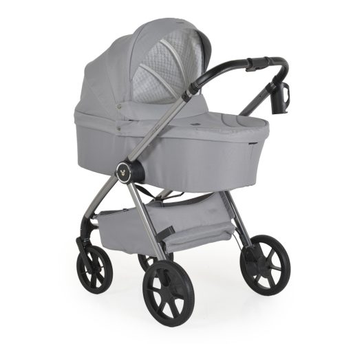 Cangaroo UNIQUE 3in1 babakocsi - Cloud-Silver