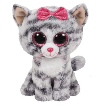 TY BEANIE BOOS plüssfigura KIKI -macska- 15cm