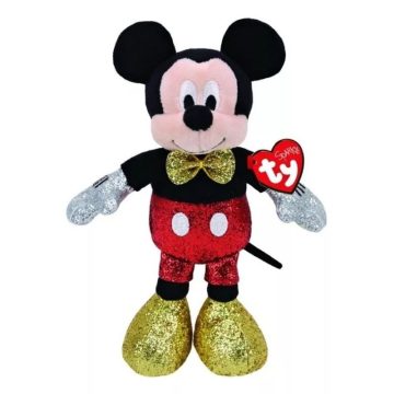 TY BEANIE BABIES CSILLÁMOS MICKEY HANGGAL 20CM      