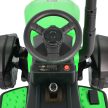 Moni Bo rancher elektromos traktor utánfutóval - zöld