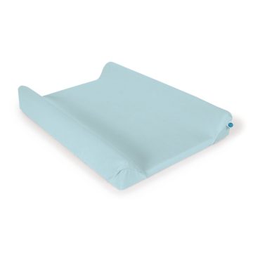  Ceba pelenkázólap huzat pamut (50x70-80) 2db/csomag világosszürke -melanzs türkiz