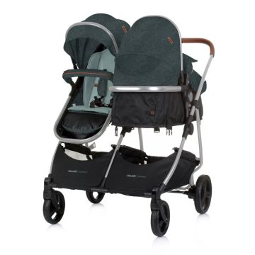 Chipolino Duo Smart iker babakocsi - Basil