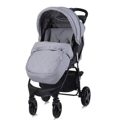 LORELLI OLIVIA BASIC SPORT BABAKOCSI + LÁBZSÁK - COOL GREY