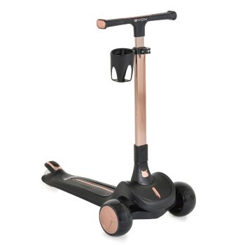 BYOX AERO roller, összecsukható, 50kg-ig - Coal-Black