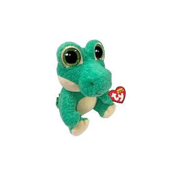 TY BOOS plüssfigura ERNIE- krokodíl - 15cm