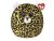 Ty Squishy Beanies párna alakú plüss figura LIVVIE - leopárd