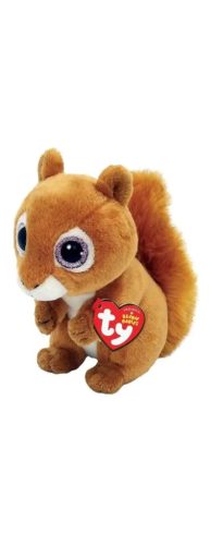 TY Beanie Babies plüssfigura SQUIRE - mókus -15cm