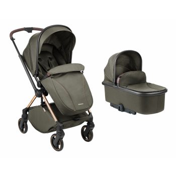   Kikkaboo babakocsi 2in1 átfordítható tolókarral Lanah army green