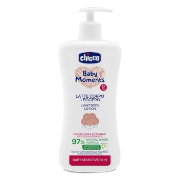 Chicco Testápoló tej Light 500 ml - sensitive 