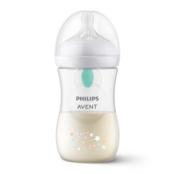   Philips AVENT SCY673/82 Natural Response cumisüveg AirFree 260 ml, 1hó+ medve