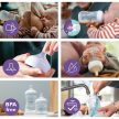 Philips AVENT SCY673/82 Natural Response cumisüveg AirFree 260 ml, 1hó+ medve