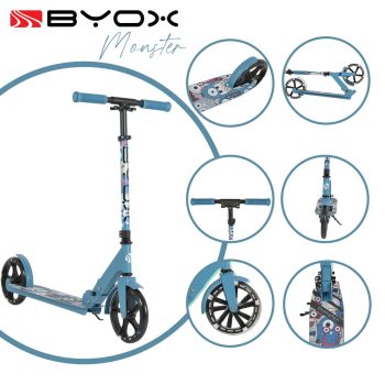BYOX MONSTER roller kék
