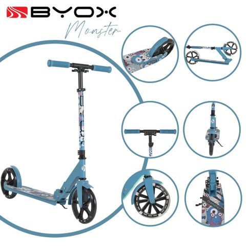 BYOX MONSTER roller kék