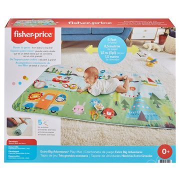 Fisher-Price Kalandok játszószőnyeg extra nagy GXR53