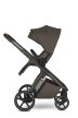 EASYWALKER Kombinált babakocsi Zoey Chestnut Brown + CBX By CYBEX Aton B2 i-Size + bázis