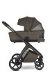 EASYWALKER Kombinált babakocsi Zoey Chestnut Brown + CBX By CYBEX Aton B2 i-Size + bázis
