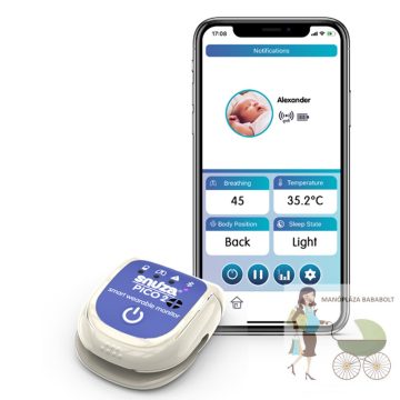 SNUZA PICO 2 hordozható babafigyelő/légzés készülék