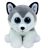 TY Beanie Babies plüssfigura BUFF , husky kutya -15cm