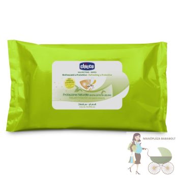 CHICCO  Szúnyogriasztó törlőkendő 20db 0h +hó