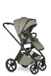 EASYWALKER Kombinált babakocsi Zoey Sage Green + CBX By CYBEX Aton B2 i-Size + bázis