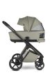 EASYWALKER Kombinált babakocsi Zoey Sage Green + CBX By CYBEX Aton B2 i-Size + bázis