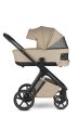 EASYWALKER Kombinált babakocsi Zoey Almond Taupe + CBX By CYBEX Aton B2 i-Size + bázis