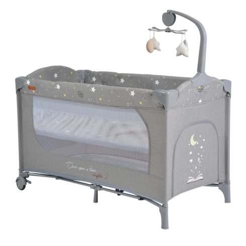 CANGAROO ONCE UPON2 MULTIFUNKCIÓS UTAZÓÁGY - SZÜRKE