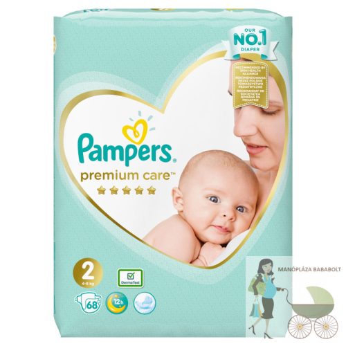 Pampers Premium Care Pelenka 2-es 4-8kg - 68 db