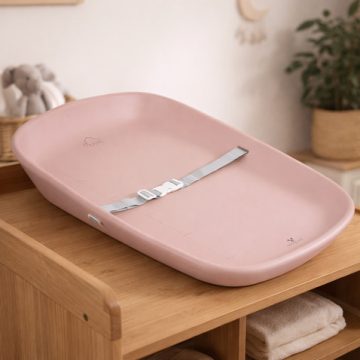 Nuvia pelenkázó lap Softy - rózsaszín