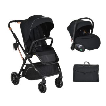 Moni Bingo babakocsi 2in1 sport+váz+hordozó ANTRACIT
