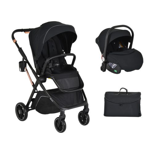 Moni Bingo babakocsi 2in1 sport+váz+hordozó ANTRACIT