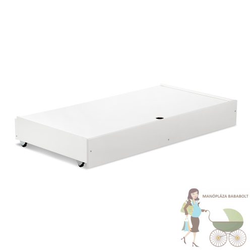 KLUPS ÁGYNEMŰTARTÓ 60X120-AS KISÁGYHOZ - FEHÉR (BIALY)